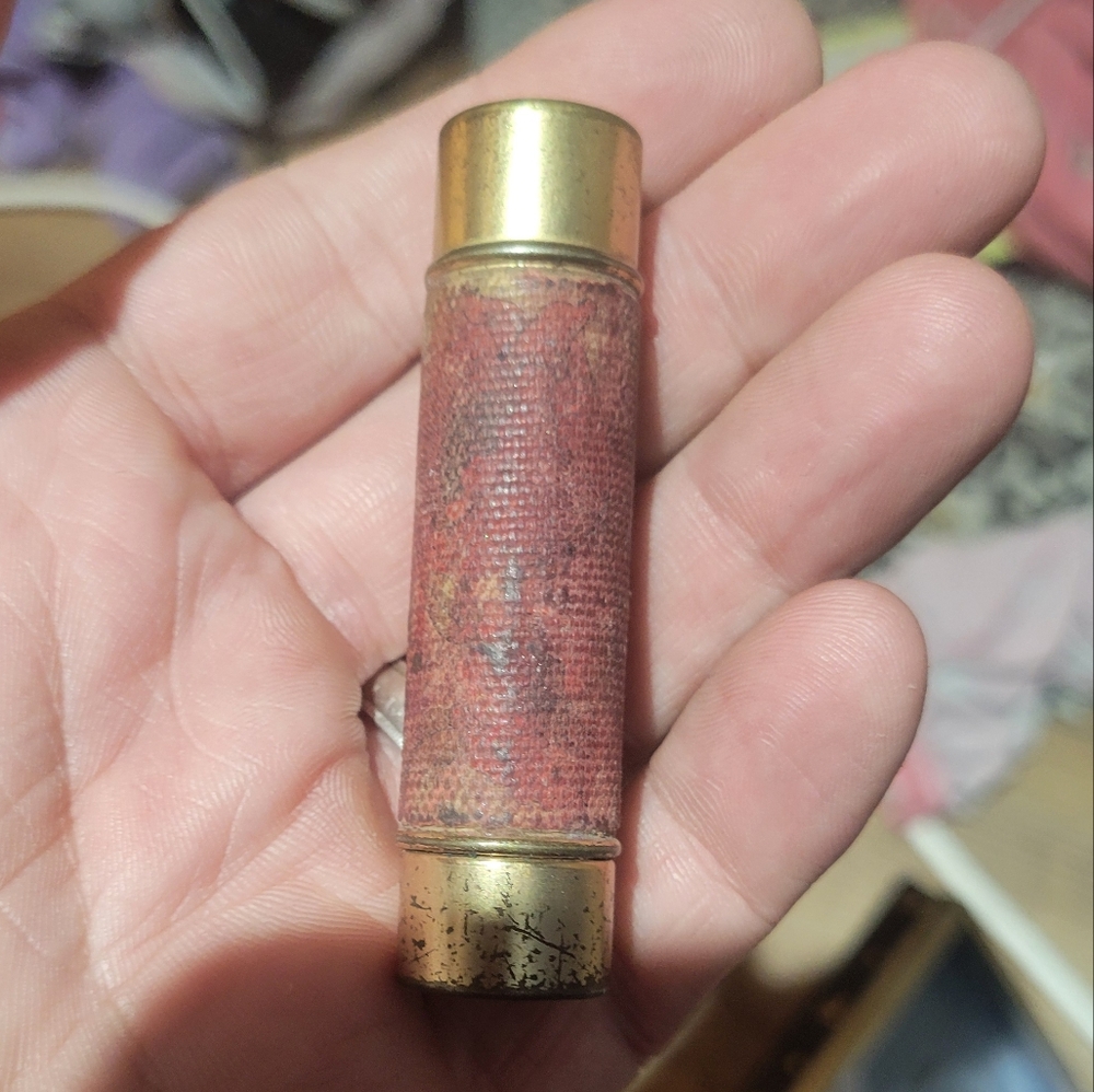 Vintage Style Lipstick Case